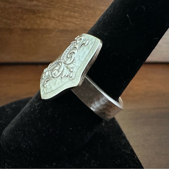 Handmade Spoon Ring - Picture 3 of 15